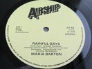 MARIA BARTON - RAINFUL DAYS 1980 UK LP Rare Folk  AIRSHIP ONE PLAY MINT AUDIO