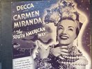 Carmen Miranda 78rpm Album Set Decca Records Set No.109 The South American Way