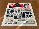 GUNS N' ROSES GN'R Lies LP Vinyl German Ed. w/Hype & Japanese Peel-Off Stickers