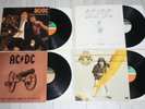 AC/DC Vinyl Bundle FOR THOSE ABOUT TO ROCK, FLICK, HIGH VOLTAGE, WANT BLOOD VG