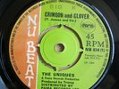 THE UNIQUES Crimson And Clover / What A Situation UK 7