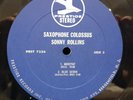 SONNY ROLLINS SAXOPHONE COLOSSUS-LP US 1967- PRESTIGE PRST 7326- DIFFETENT COVER