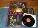 DEEP PURPLE  the house of blue light  1987- FIRST UK PRESS + POSTER   -EX++