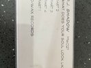 DJ Shadow - What Does Your Soul Look Like - Rare Mo Wax Promo Cassette
