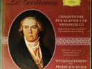 Beethoven Sonatas for Cello Fournier Kempff DGG 2709 018 Stereo Tulip ED1 3LP NM