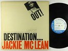 Jackie McLean - Destination Out LP - Blue Note - BLP 4165 Mono RVG Ear NY USA