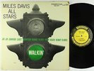 Miles Davis - Walkin' LP - Prestige - PRLP 7076 Mono DG RVG