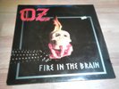 OZ -Fire in the Brain-Vinyl LP 1983 Wave Records Sweden first Press