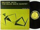 Miles Davis Quintet - Relaxin' With LP - Prestige - PRLP 7129 Mono DG RVG