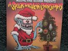 SPOOKTACULAR CHRISTMAS LP LIMITED blue vinyl COMPILATION Fred Schneider B-52'S