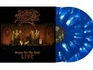 KING DIAMOND Songs For The Dead Live 2LP Blue\White Marble - MINT