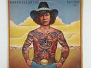 DAVID ALLAN COE Tattoo PC34870 LP Vinyl VG+nr++ Cover VG+ Sleeve 1977 Country