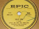 Epic 7088 Little Joe And The Thrillers Peanuts / Lilly Lou 78 RPM E- E-