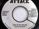 CORNELL CAMPBELL 45 Girl Of My Dreams/Shine Eye VG++/NEAR MINT on Attack c4455