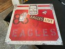 Eagles-Eagles live Asylum records BB-705 2lp gatefold cover 1980 with inserts