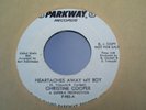 CHRISTINE COOPER - HEARTACHES AWAY MY BOY / S.O.S. - PARKWAY  RECORDS -NEAR MINT