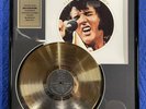 Elvis Presley Volume 1 A Legendary Performer 24KT Gold Plated Record - Framed