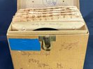 Vtg Amfile Index Record Case Contains 41 x Original 45rpm Singles 1950s Pop Hits