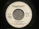 Franco Battiato La Cura Jovanotti Bella 45 7’ Italy Jukebox + Strip