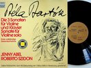 BARTOK- 3 Violin & Piano/Solo Sonatas JENNY ABEL, SZIDON 2-LP (Vinyl NM+)