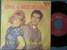 INA MARTELL & MICHAEL HANSEN Der Zug fährt ab / SP DDR 1969 AMIGA 450751