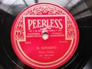 Pedro Infante 78rpm Single 10-inch Peerless Records #2000 El Durazno NEAR MINT