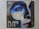 Peter Gabriel Plays Live Charisma 18S-168 9 Japan Promo  LP OBI