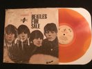 THE BEATLES - For Sale - 1964 Import Orange Vinyl 12'' Lp./ 60's Pop Rock