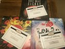 3 X RECORD COLLECTOR RARE VINYL LPS. THE ZIPPS / FLARE / ONE WAY TICKET. MINT.