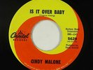 Northern Soul 45 - Cindy Malone - Is It Over Baby - Capitol - mp3