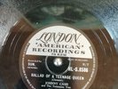Johnny Cash Ballad Of A Teenage Queen / Big River UK London 78 rpm 1958