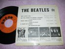 EP 45trs THE BEATLES SHE LOVES YOU ORIGINAL FRENCH RCA 86535 VERSO RARE