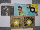 Five 45's Elvis Presley & Johnny Cash Sun & RCA Victor Labels Hound Dog/Lonesome