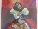 J Cole - KOD.  Limited Edition, Red 12” Vinyl. SIGNED