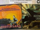 AGUSTIN LARA-(2) LPs-MI PRIMER PIANO/SU VOZ Y SU PIANO”-33 RPM RCA-FREE Shipping