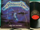 Metallica Ride the Lightning Original Megaforce Elektra 603961 MASTERDISK SRC HW