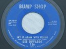 Dee Edwards Why Cant There Be Love/Say It Again... Bump Shop (VG) Northern Soul
