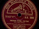 GLENN MILLER ORCH. American Patrol / Moonlight Serenade, 2 Klassiker 78rpm X4043