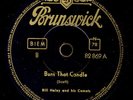 BILL HALEY & HIS COMETS Burn that Candle    in  E(+)   -deutsche Pressung- S4462