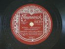 Django Reinhardt & Stéphane Grappelly Appel Indirect 78 RPM Brunswick 505.277