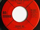 Rare OG 1970 Funk Soul US Press Bo-Sound 45 Eddie Bo - Check Your Bucket EX