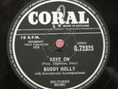 Buddy Holly 78 RPM / Rave On & Take Your Time (26-1019)
