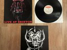 MOTÖRHEAD Live At Brixton LP Brazil Press /Iron Maiden Sepultura Mötley Crüe Dio