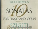 Vanguard VRS 1109-12 Beethovens 10 Sonatas For Piano & Violin Szigeti Arrau 4LP