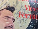 VICENTE FERNANDEZ Autographed   Signed 1972 MEXICO LP Latin Rancheras Mariachi