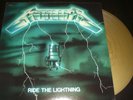 METALLICA RIDE THE LIGHTNING  COLOR VINYL  LP