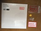 BEACH FOSSILS - SOMERSAULT Clear VINYL LP NEW & Badge Sticker Plectrum 1 Of 250