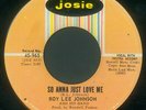 Roy Lee Johnson And His Band - So Anna Just Love Me / Boogaloo #3 (7
