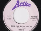 EDDIE BO Check Your Bucket ORIG UK 45 Action DEEP FUNK dancer northern soul HEAR