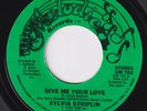 SYLVIA STRIPLIN Give Me Your Love RARE M- modern soul 45 disco boogie funk HEAR